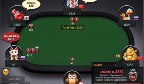 Tập trung vào tác động tâm lý khi chơi Straddle Poker
